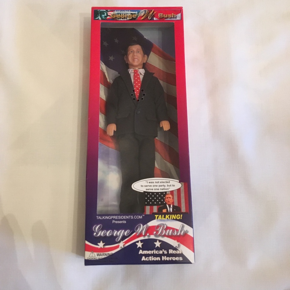 George W. Bush Talking Presidents doll